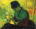 El lector de novelas Vincent van Gogh